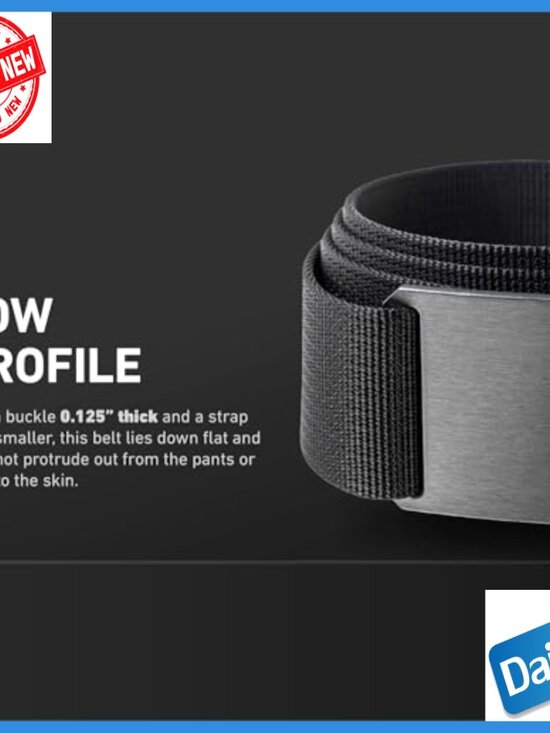 Amazon.com: KingMoore Men Nylon Tactical Belt Adjustable Fit Small 26-30 Work Golf Outdoor